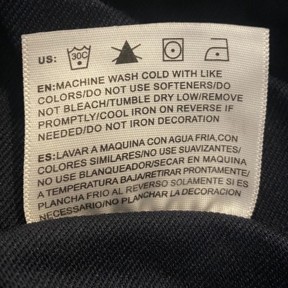 Head Tennis Navy Blue Athletic Quarter Zip Long Sleeve Sweatshirt Mens XL - Picture 5 of 5